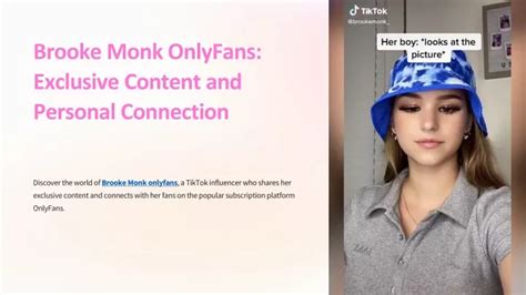 does brooke monk have a only fans|brooke monk beliefs.